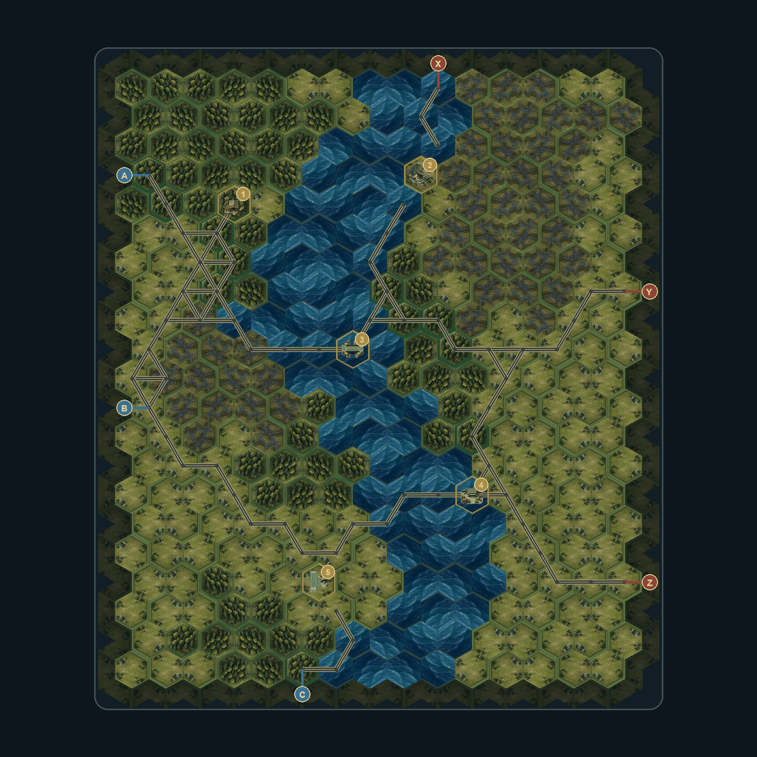 Frontline Nations weekly alliance front map